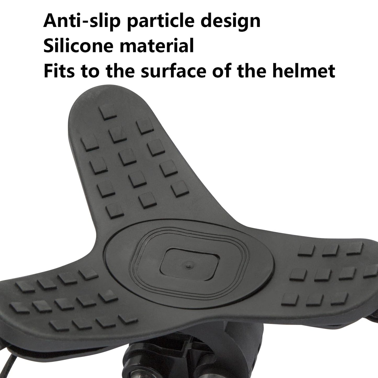 Haoyou Helmet Chin Mount Strap Compatible with Gopro Hero 13 12 11 10 9 8 7 and DJI Osmo Action Camera?Motorcycle Helmet Extension Attachment Mounting