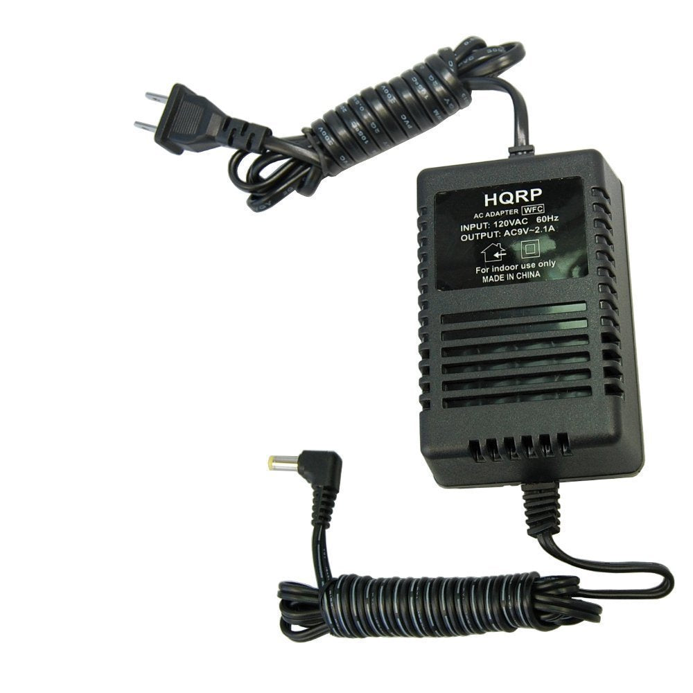 HQRP AC Adapter Compatible with Line 6 Variax XPS Footswitch, POD 1, POD 2, POD 2.0, POD X3L, POD XTL Power Supply Cord Line-6 Transformer