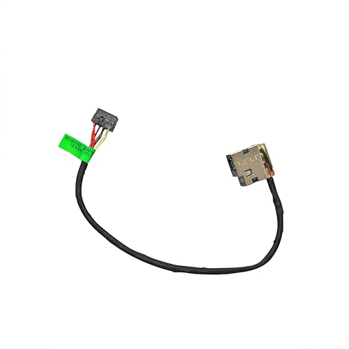 GinTai DC Power Jack with Cable Socket Plug Connector Port Replacement for HP Pavilion 15-e020ca 15-e020nr 15-e021nr 15-e027ca 15-e027cl 15-e049ca