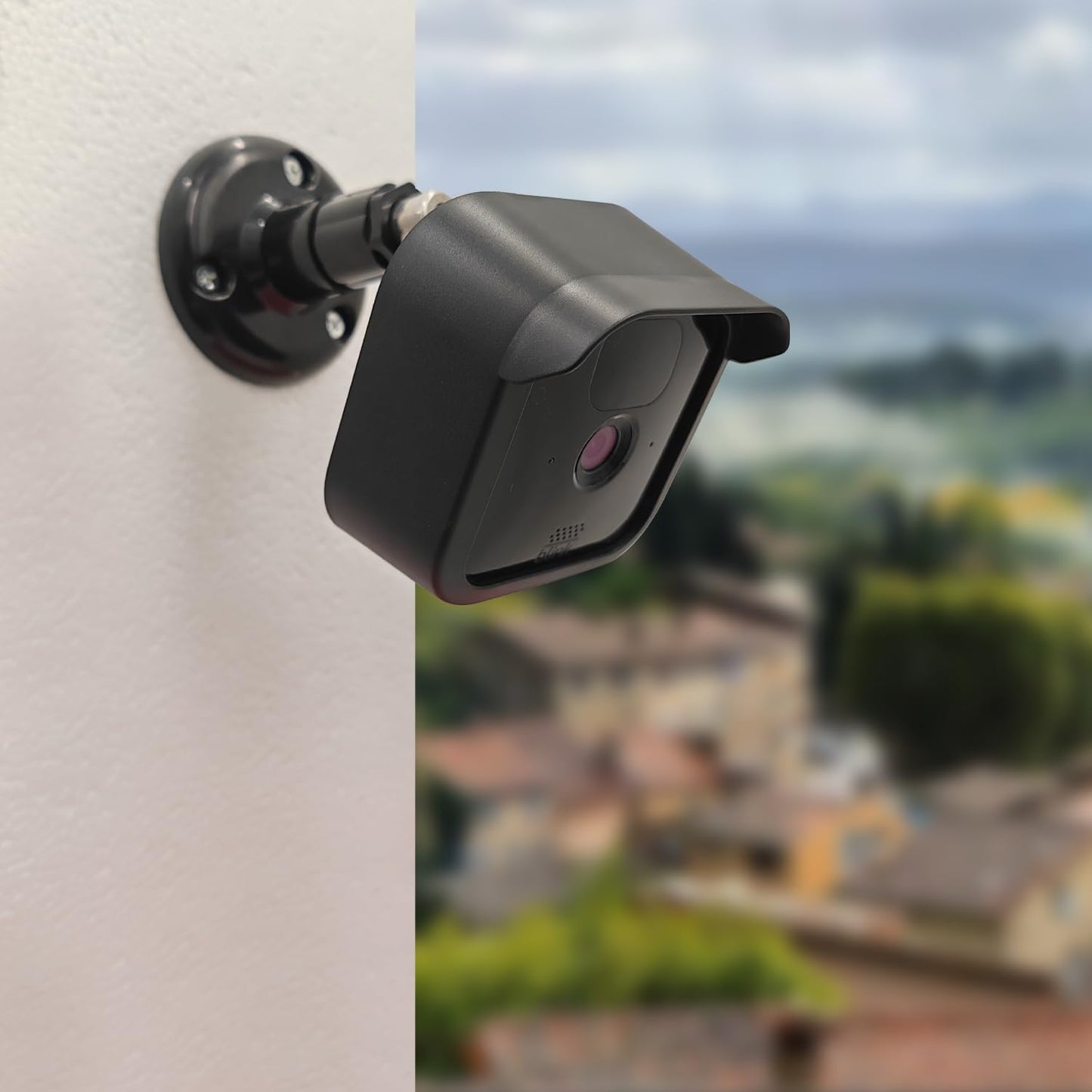 Blink Security Camera Accessory Pack: 3 Protective Casings & Swivel Mounts with Sync Module Outlet | ONLY for 3rd Gen Blink Outdoor (Black)