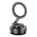 Vacuum Magnetic Phone Holder for Car, 360° Premium Aerospace-Grade Alloy Reinforced, 108LBS Strongest Suction Cup 2400gf Strongest Magnetic Phone