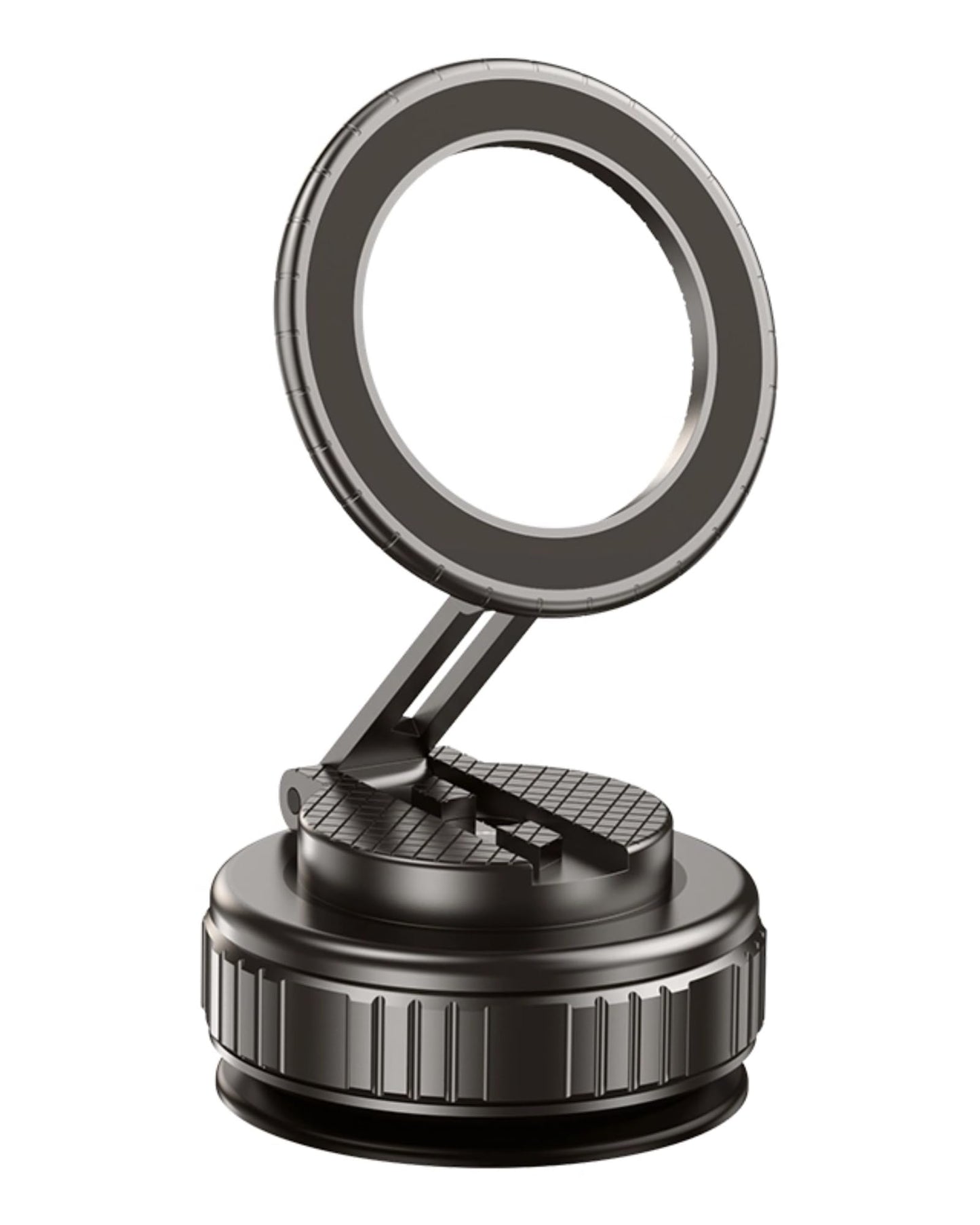 Vacuum Magnetic Phone Holder for Car, 360° Premium Aerospace-Grade Alloy Reinforced, 108LBS Strongest Suction Cup 2400gf Strongest Magnetic Phone