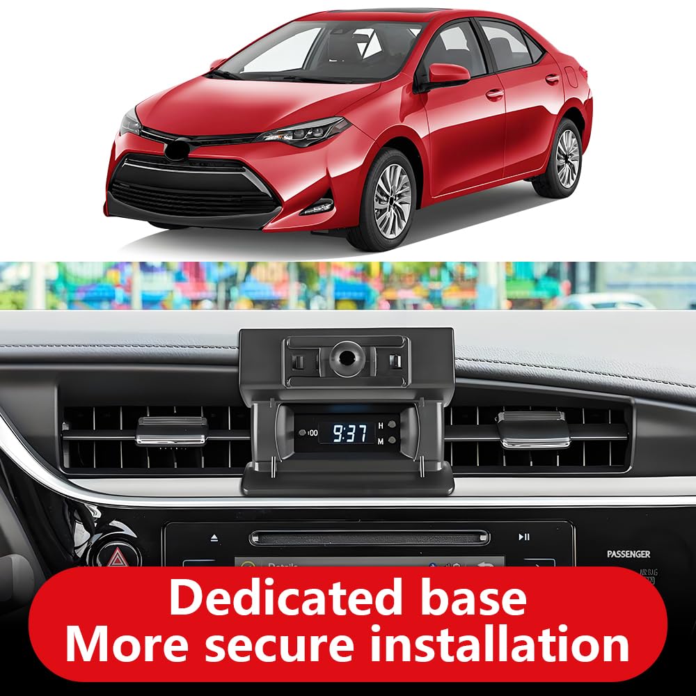 LUNQIN Car Phone Mount Holder for Toyota Corolla 2014 2015 2016 2017 2018 2019 Auto Accessories Navigation Bracket Interior Screen Decoration Dash