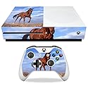 MightySkins Skin Compatible with Microsoft Xbox One S - Horse | Protective, Durable, and Unique Vinyl Decal wrap Cover | Easy to Apply, Remove,