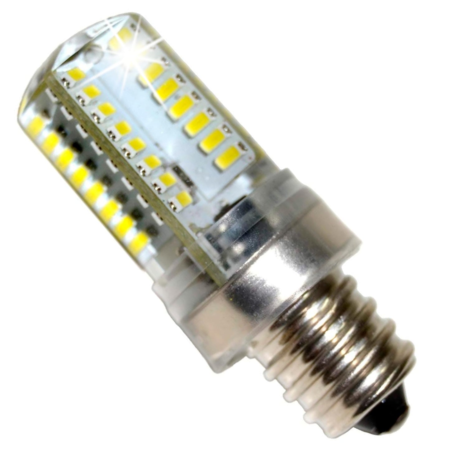 HQRP 7/16 110V LED Light Bulb Cool White Compatible with Brother XL2015 / XL2021 / XL2022 / XL2025 / XL2030 / XL3010 / XL3022 / XL3025 Sewing Machine