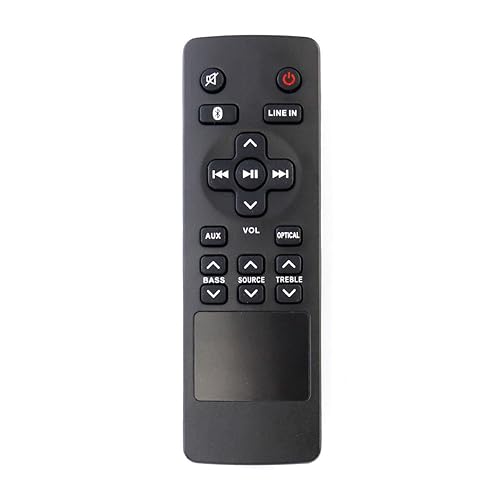 Smartby New RTS7010B Remote Control Compatible for RCA RTS7010B, RTS7110B, RTS7630B, RTS7010B-E1 RTS7010BE1 Home Theater Sound Bar