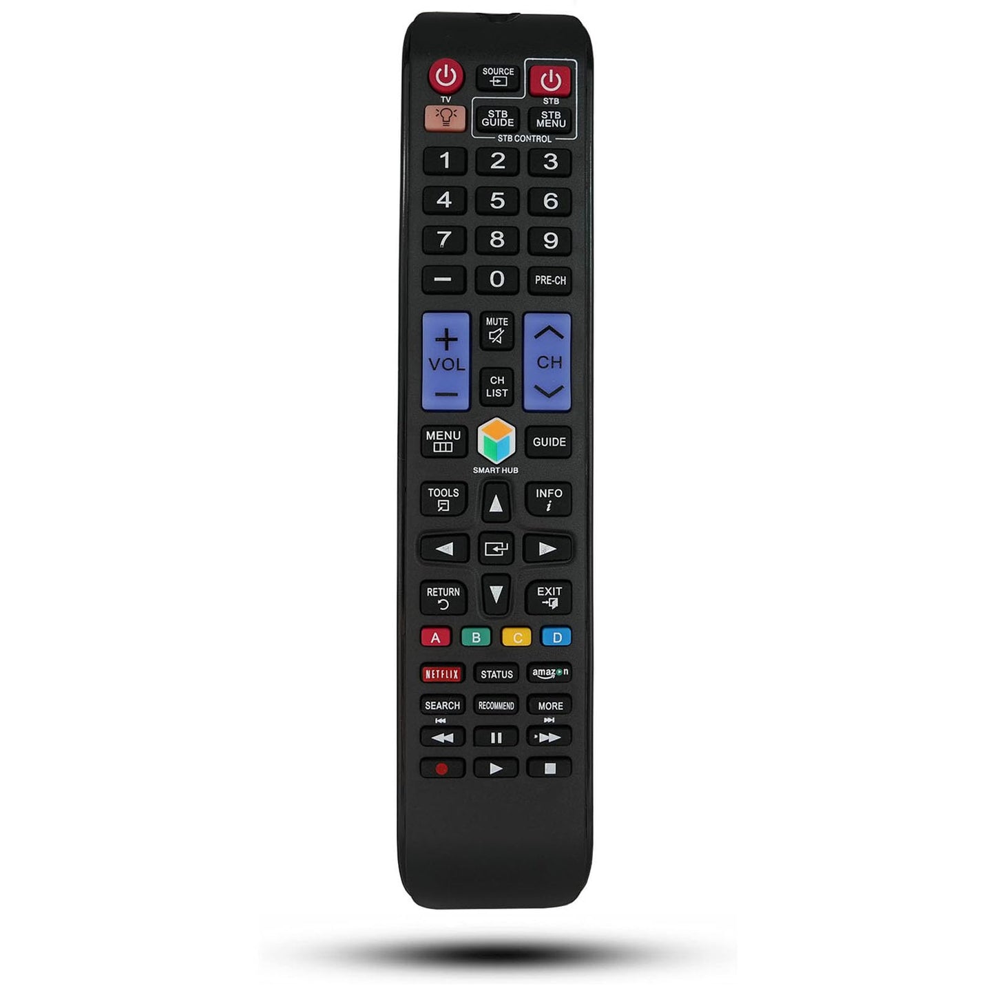 Replacement Remote Control for Samsung UN40MU6300 UN50MU6300 UN55MU6300 UN65MU6300 UN75MU6300 UN55MU9000 UN65MU9000 Curved 4K Ultra HD Smart LED TV