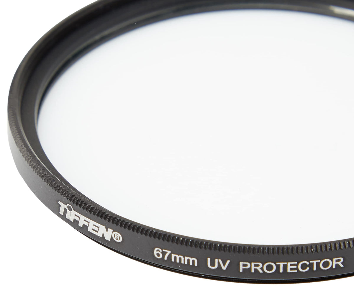 Tiffen 67UVP Slim 67mm UV Protection Filter for Camera Lens, Clear Optical Glass, Impact Resistant