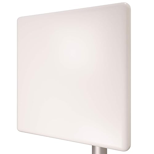 Tupavco TP544 WiFi Panel Antenna (5GHz) (22dBi) Outdoor Directional (4900-5850 MHz) Wireless Network Signal (Pole Mast Mount) Weatherproof High-Gain