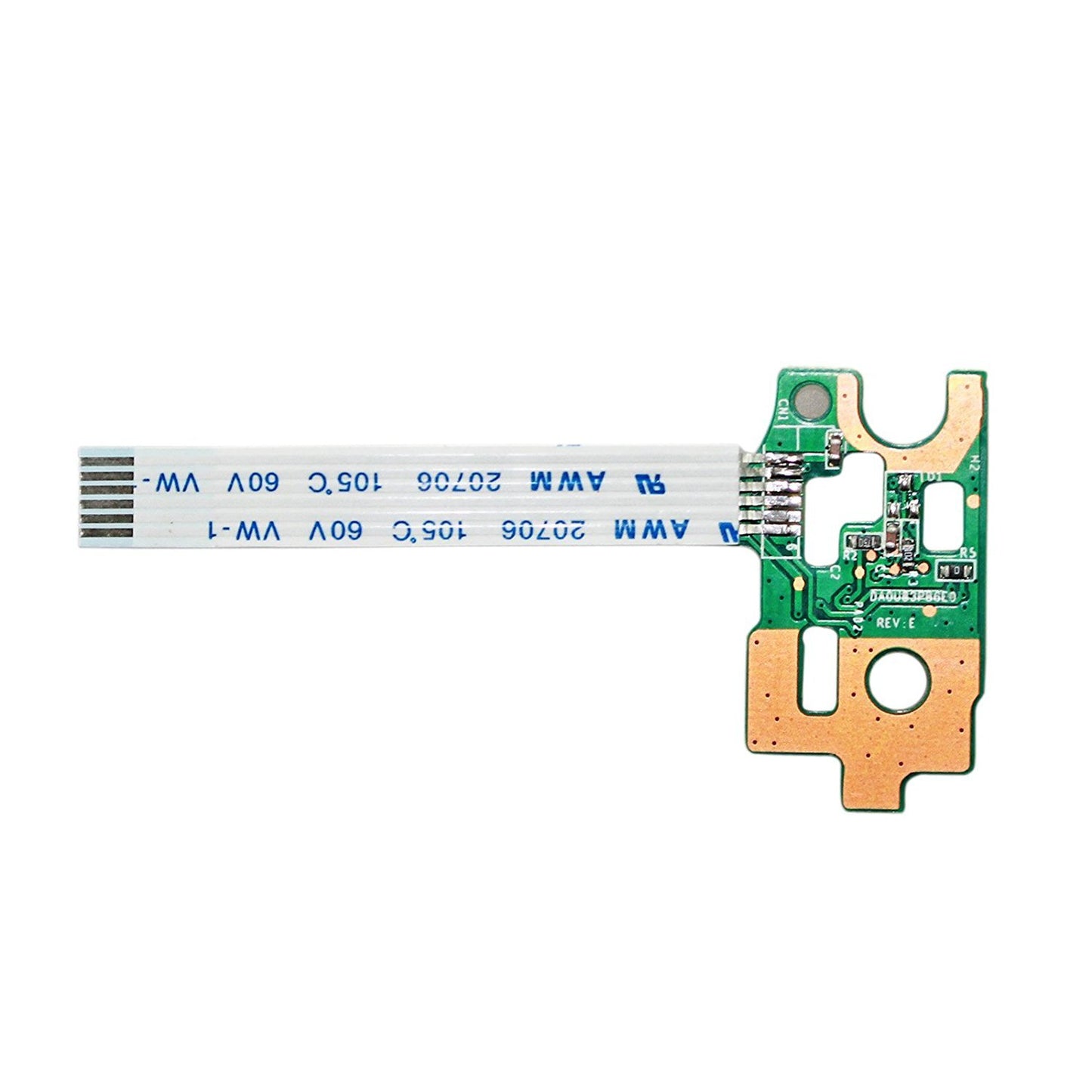 Zahara Power Switch Button Board with Cable Replacement for HP 15-f004wm 15-f272wm 15-f009ca 15-f111dx 15-f010dx 15-f271wm 15-f010wm 15-f048ca
