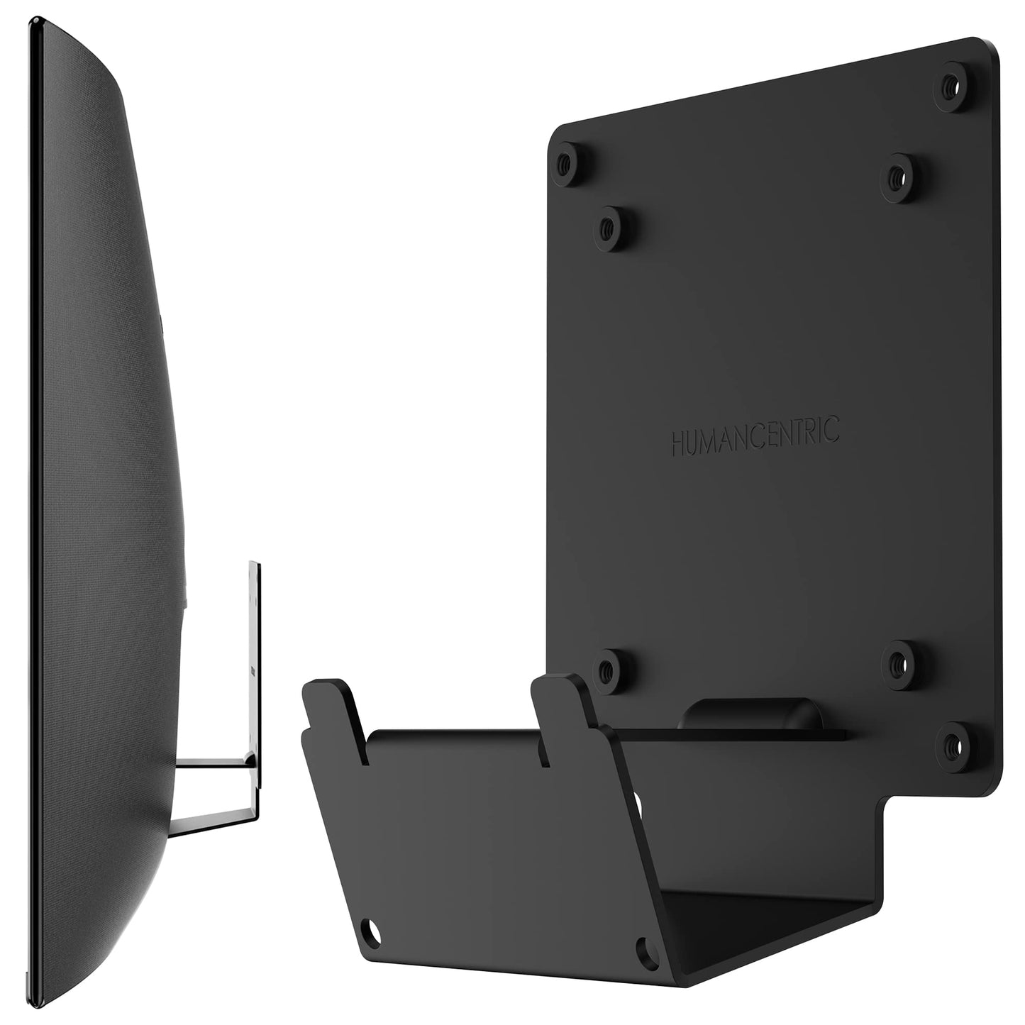 HumanCentric VESA Mount Adapter Compatible with Samsung Curved Monitors U32R590, U32R590C, U32R592, and U32R591, Adapter Bracket for VESA Stand, Arm