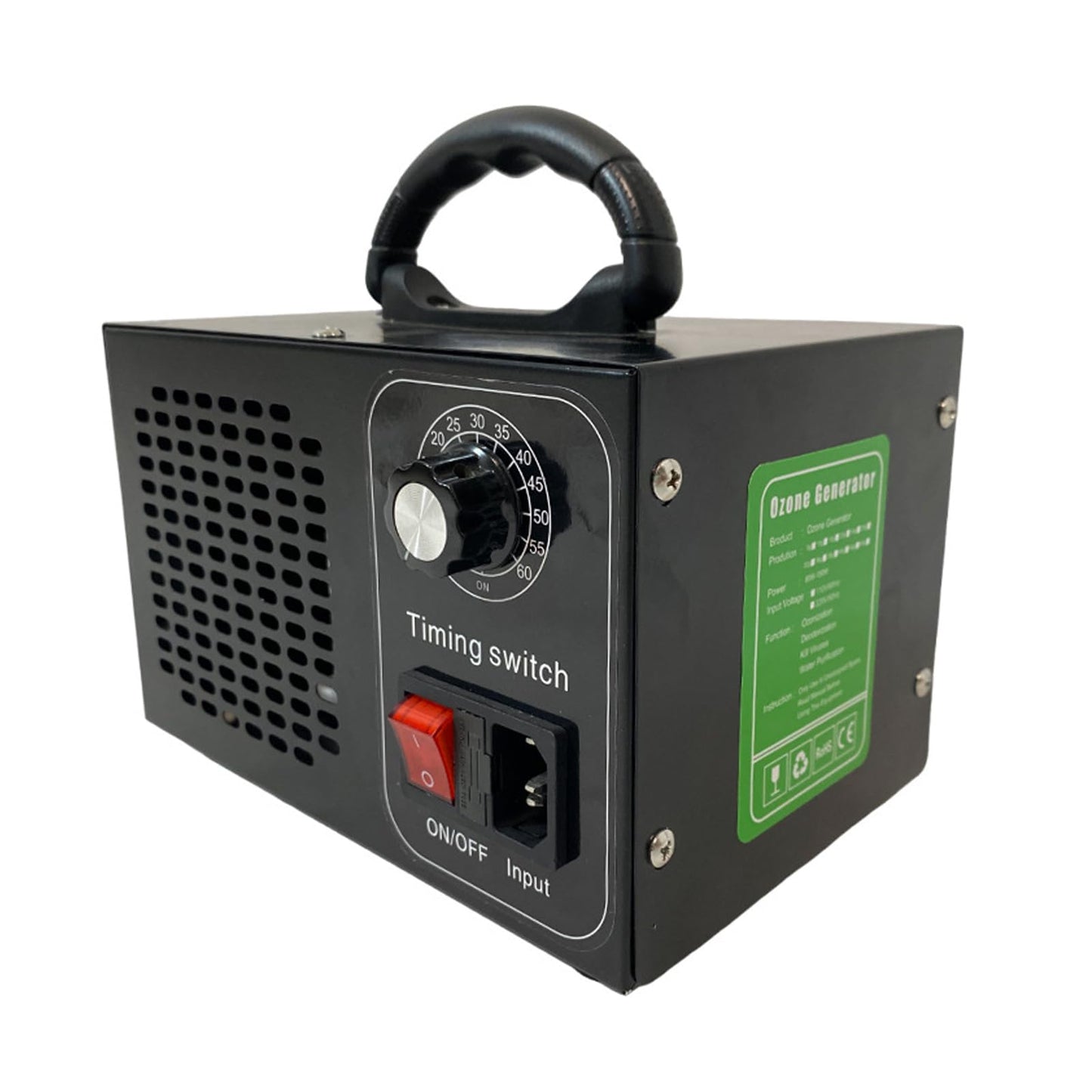 Ozone Generator, O3 Air Purifiers Odor Eliminator, High Capacity Ozone Machine, Ionizer Air Purifier Ozone for Home, Commercial, Industrial