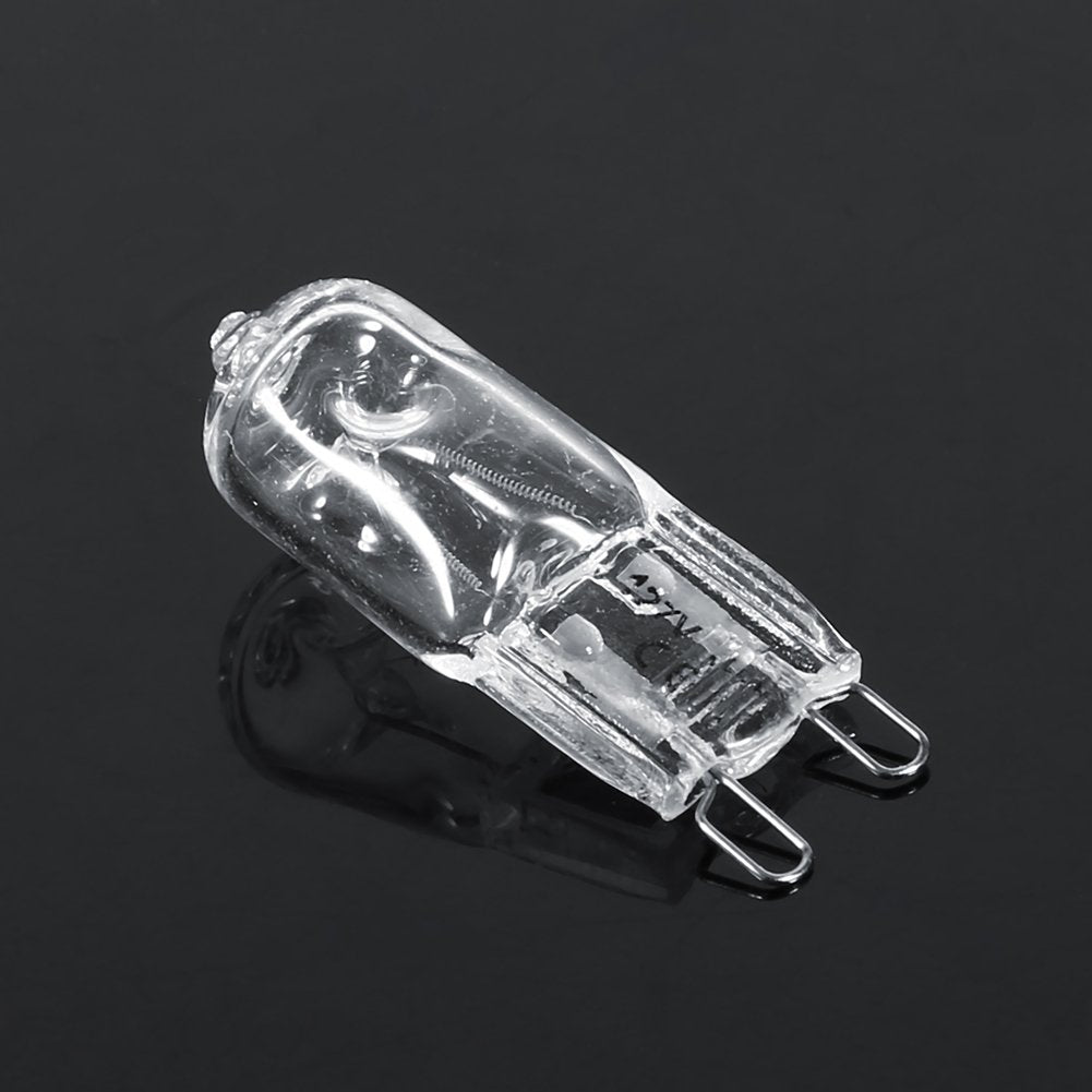 Zerodis G9 Halogen Bulb, 10Pcs G9 Base Halogen Light 120V 40W Lighting Replacement Warm White