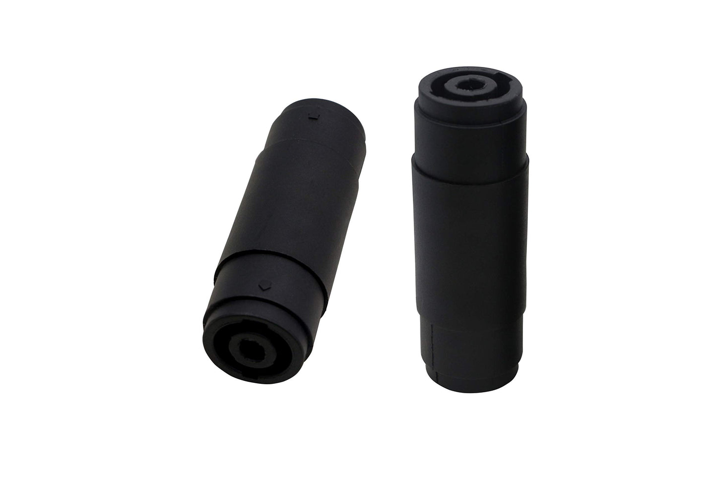 PNGKNYOCN 4 Pin Female to 4 Pin Female Speakon Coupler Adapter for Audio Adapter Amplifiers, Mixers (2-pcak)