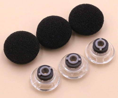 Eartip Kit Replacement for Plantronics Voyager Legend Bluetooth Headset, Medium Size Earbuds Ear Gels Tips and Foam for Voyager Legend / 5200 Earphone
