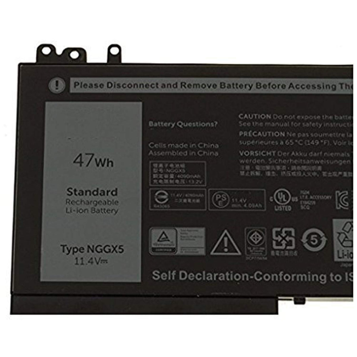 Hubei NGGX5 JY8D6 954DF 0JY8D6 451-BBUM 451-BBUJ RDRH9 JY8DF XWDK1 XKWC7 53VJ6 451-BBUL Laptop Battery Replacement for Dell Latitude E5270 E5470 E5570