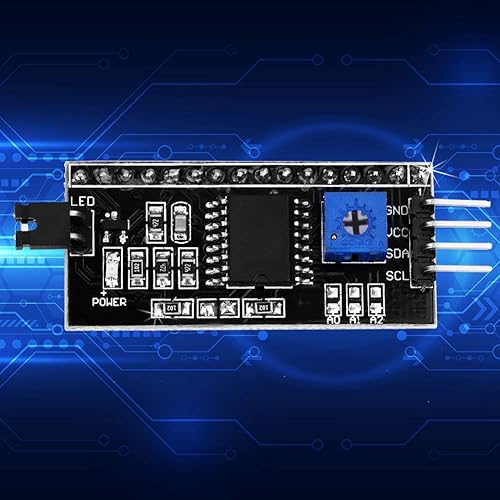 YWBL-WH Board IIC/I2C Interface 5V Converter Module for 1602 LCD, Electronic Components