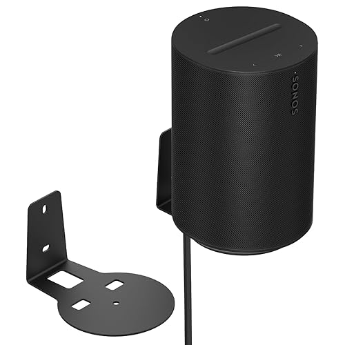 Monzlteck Wall Mount for sonos era100 (Black)-2Pack