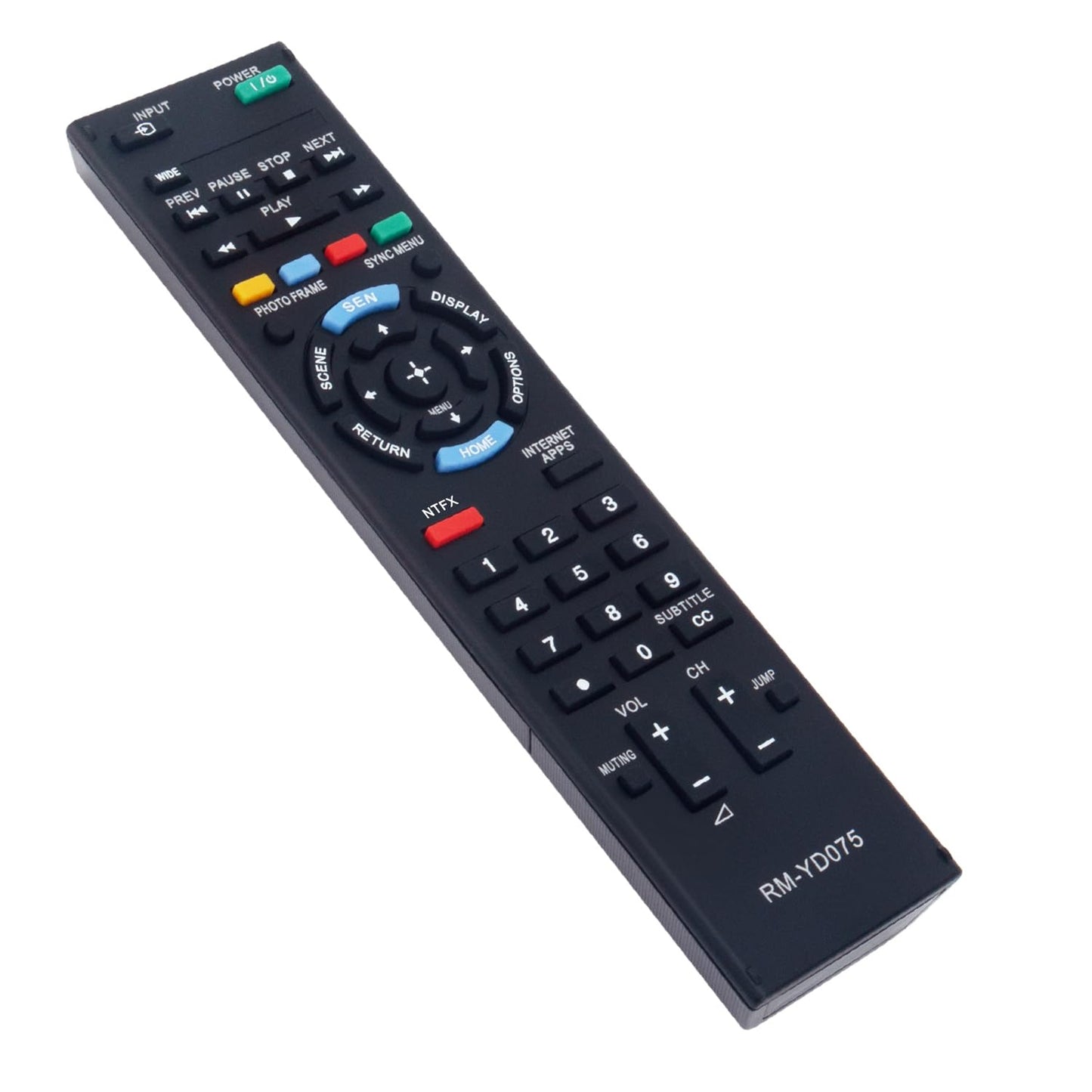 RM-YD075 Replaced Remote fit for Sony TV KDL-40EX640 KDL-46EX640 KDL-55EX640 KDL-40EX645 KDL-46EX641 KDL-46EX645 KDL-50EX645 KDL-55EX645 KDL-60EX645
