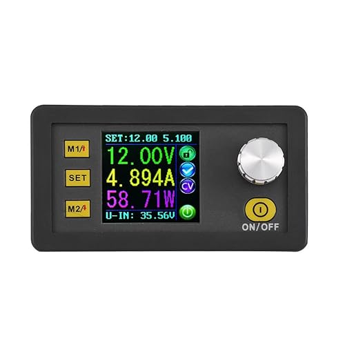 DP30V5A Digital Adjustable Programmable Power Supply Step-Down Module Regulated Power Converter DC 6-40V to DC 0-32V 5A Programmable Power Supply…