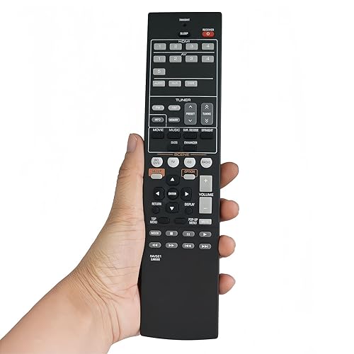 Universal Replacement Remote Controller for Yamaha AV Receiver RX-V385 RX-V471 RX-V475 RX-V477 RX-V483 RX-V485