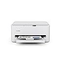 Canon PIXMA TS6520 Wireless Color Inkjet Printer Duplex Printing, White - Home Printer with Copier/Scanner, 1.42” OLED Display, Intuitive Control