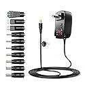Belker 41W Universal 6V 9V 12V 15V 18V 20V 24V AC DC Adapter Power Supply for Household Electronics Router Smart Phone Mp3 Tablets CCTV Cameras…