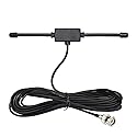 Bingfu VHF UHF Car Truck Police Scanner Adhesive Mount Antenna Vehicle Mobile Ham Amateur Radio BNC Male Dipole Antenna Compatible with Uniden Bearcat