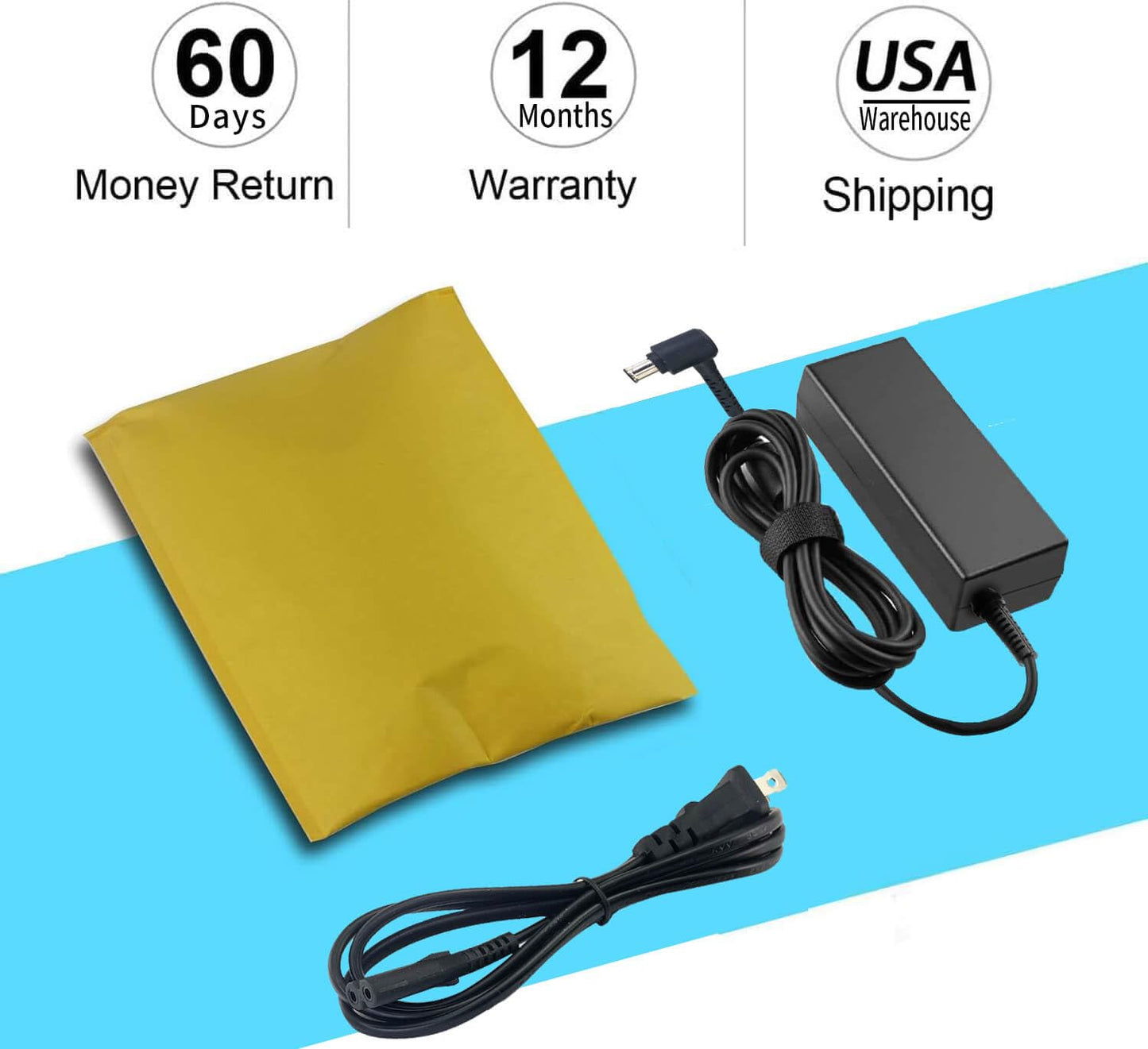19.5V AC Adapter for Sony Bravia KDL-40 KDL-42 KDL-48 KDL-55 KDL-32 Series KDL-40R510C KDL-40W650D KDL48W590B KDL55W650D KDL48W600B KDL-42W650A…