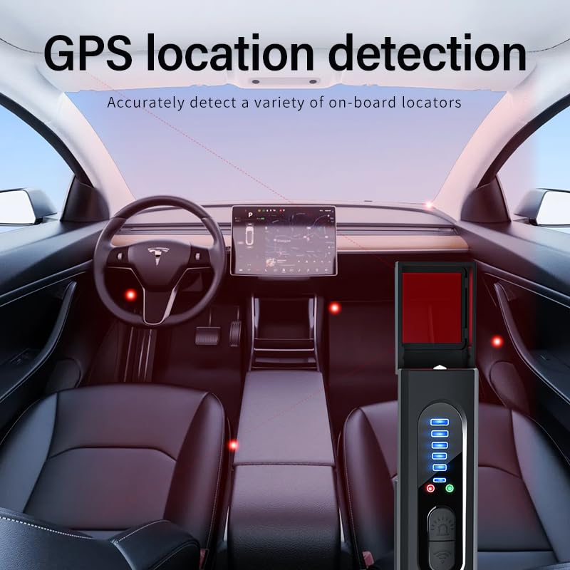 BANGALORE Hidden Camera Detector Portable Camera Finder, GPS Tracker Detector, RF Wireless Signal Scanner for Office, Hotel, Car