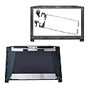 Laptop Replacement Case Compatible for Acer Predator Helios G3-571 G3-572 PH315-51 Black LCD Top Back Cover and Front Bezel Cover Case and Hinges
