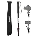 NEEWER 66.5" Camera Monopod Stand, Lightweight Aluminum Travel Selfie Stick for DSLR Camcorder Photography & Video Recording, 1/4" & 3/8" Screw