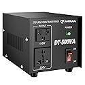 ANBULL DT-500W Voltage Transformer Converter, 110V to 220V, 220V to 110V Step Up/Down Power Converter, Heavy Duty Voltage Converter 50-60Hz