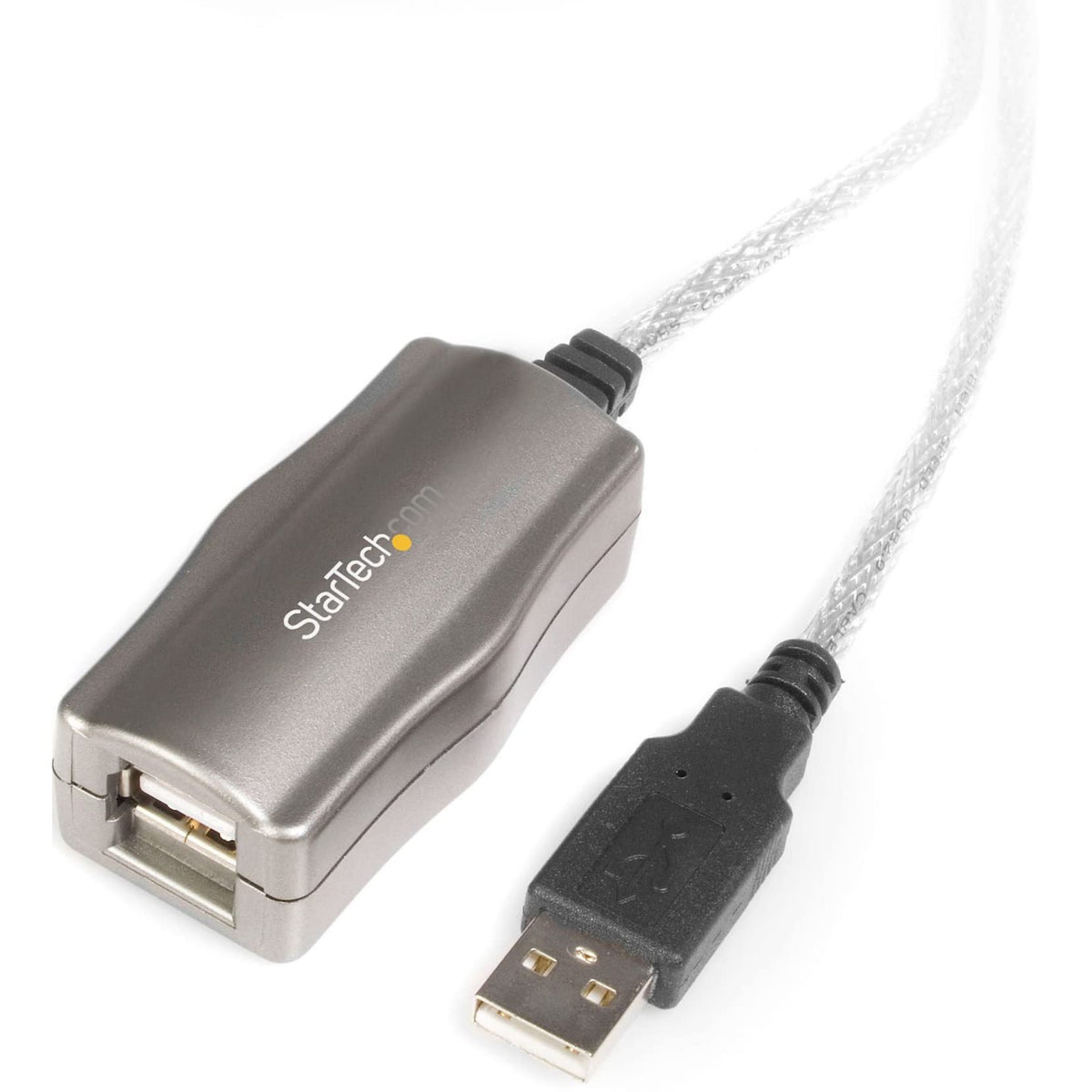 StarTech 15ft USB 2.0 Active Extension Cable, USB-A M/F (USB2FAAEXT15)