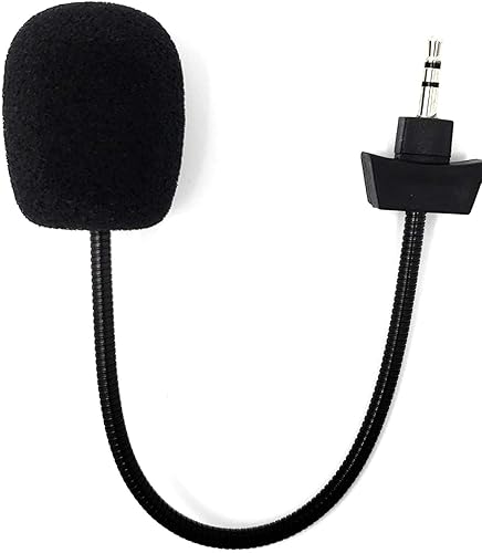 TNE Replacement 2.5mm Microphone Boom Game Mic for PDP Afterglow AG9 Legendary Collection Sound of Justice AG 9+ Armored Wireless Xbox One PS4