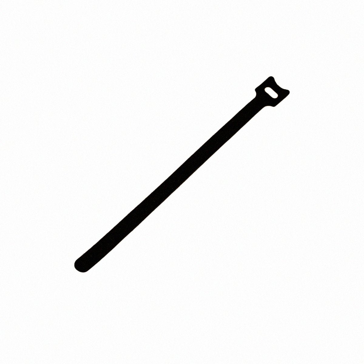 NavePoint 10 Inch Hook and Loop Reusable Strap Cable Cord Wire Ties 50 Pack Black