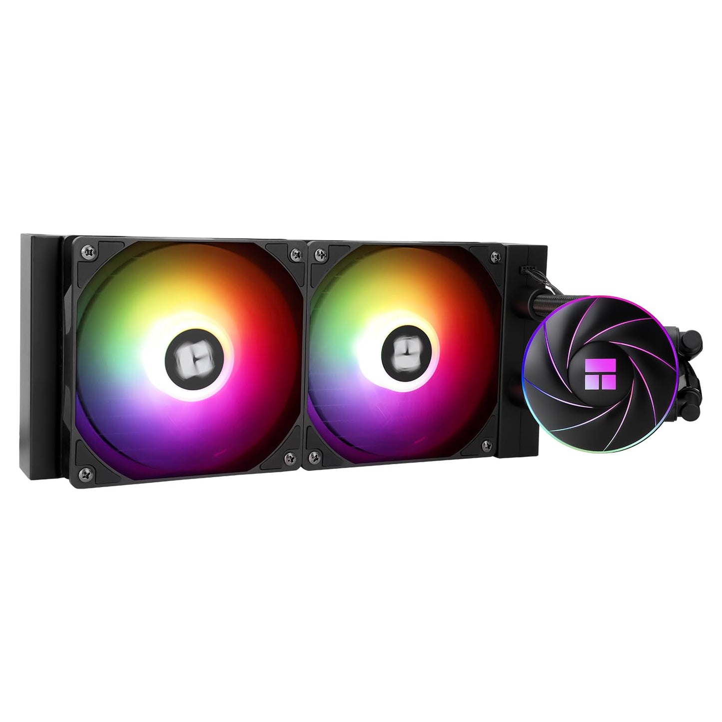 Thermalright Aqua Elite 240 ARGB CPU Water Cooler, with Double PWM Fans, 1550RPM Speed,for AMD/AM4/AM5& Intel
