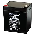 ExpertPower EXP1245 12V 4.5 Amp Rechargeable Battery for Security Systems