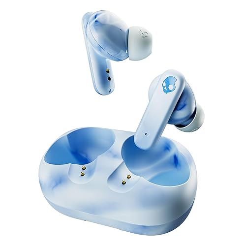 Skullcandy EcoBuds Sustainable Wireless Earbuds, Bluetooth Headphones, Up to 8 Hours Battery, Noise Isolating Fit, Battery-Free Charging Case…