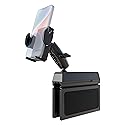 ARKON Mounts Car Console Wedge Phone Mount and Holder | Universal Fit | 360° Adjustable Viewing Angle | Compatible with iPhone, Galaxy, Note, Pixel