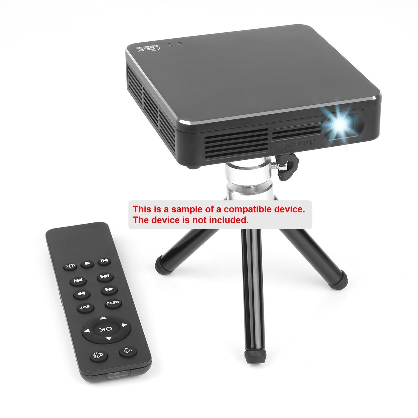 T POWER Car Charger for HDP200 Mini DLP LED Projector WiFi Mini Pocket Projector 1080P RGB 80 Lumens Full Hd Miracast Airplay Cinema Video Movie Game