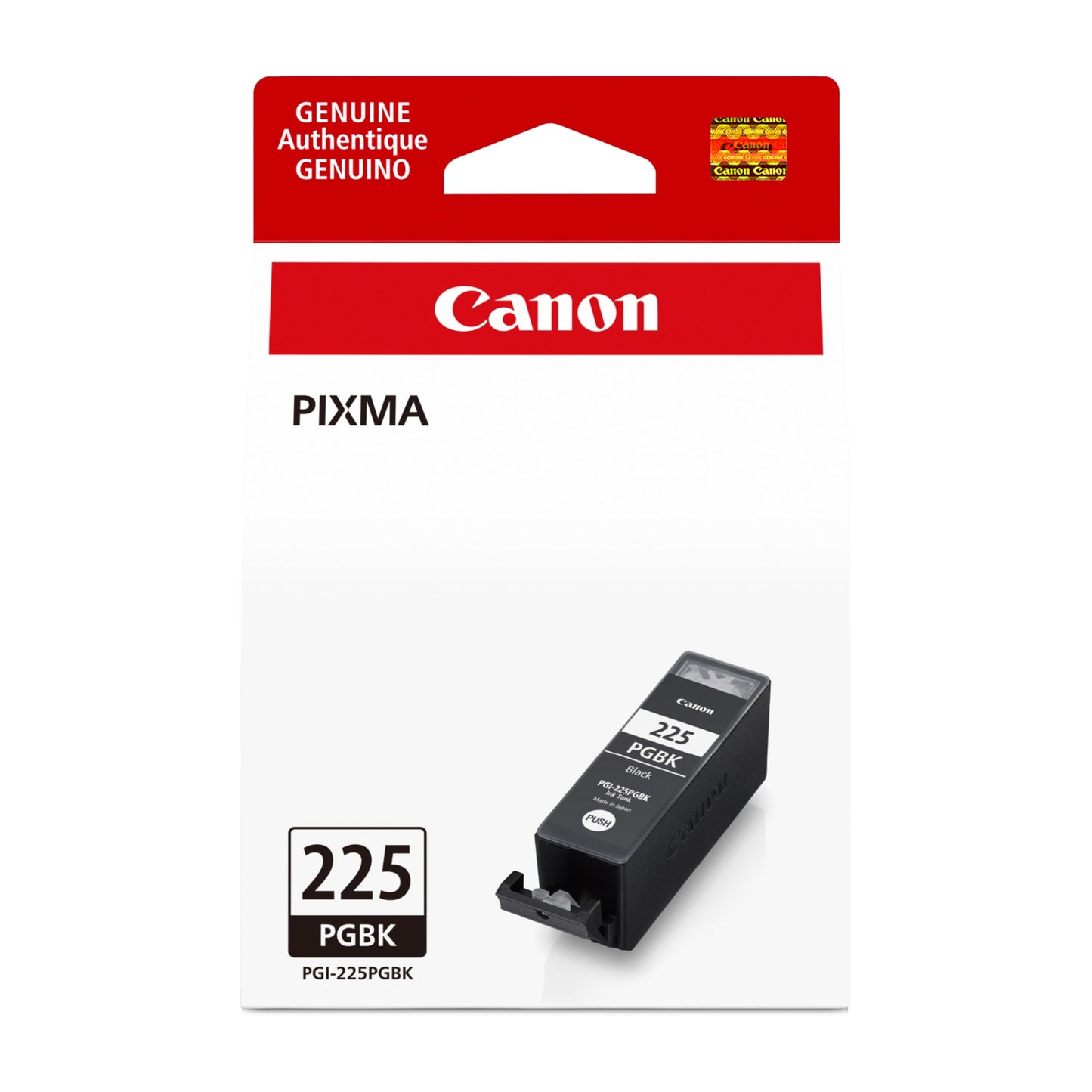 Canon PGI-225 Genuine Black Ink Tank, Compatible with iP4820, MG5220, MG5120, MG8120, MG6120, MX882, iX6520, iP4920, MG5320, MG6220, MG8220, and MX892