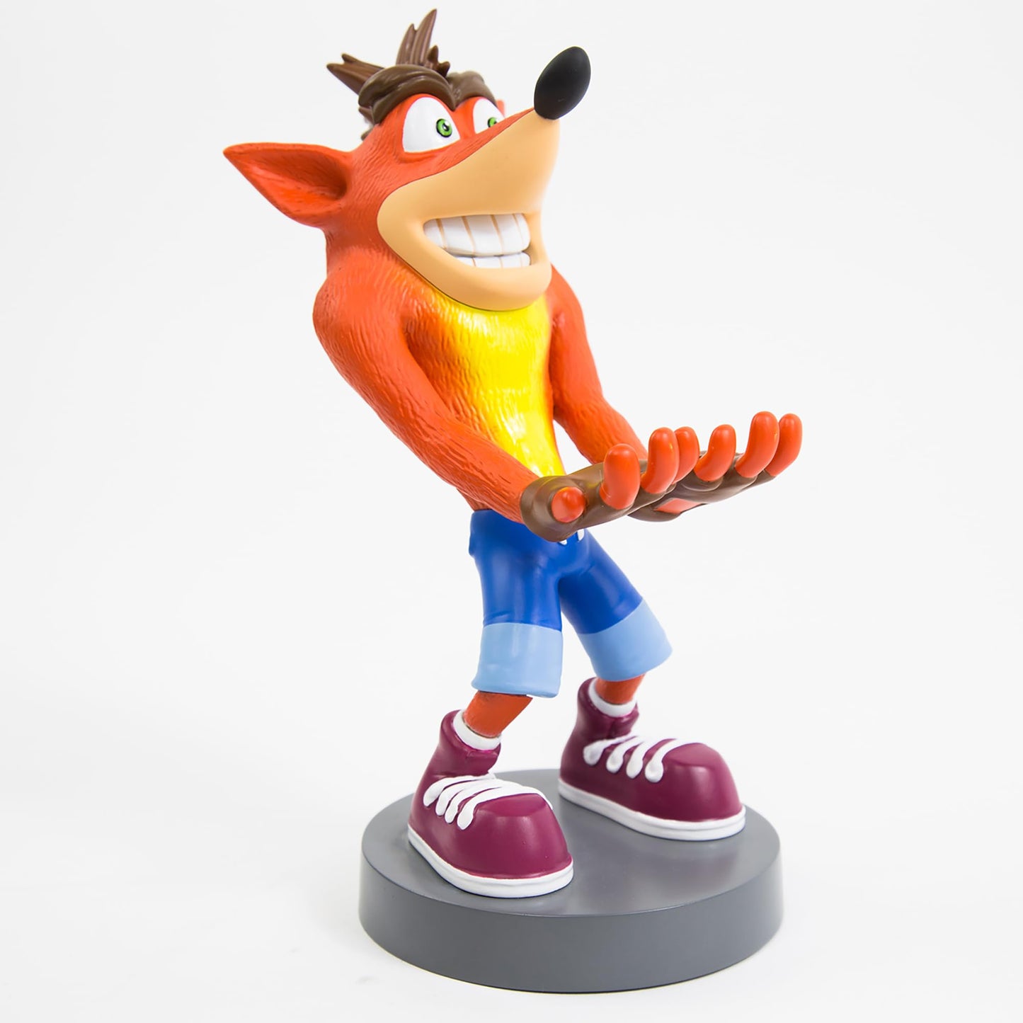 Exquisite Gaming Crash Bandicoot Controller Holder & Phone Stand, 8.5 in Collectible Figure