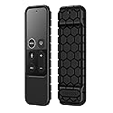 Fintie Protective Case for Apple TV 4K/ HD Siri Remote (1st Gen) - Honey Comb Lightweight Anti Slip Shockproof Silicone Cover for Apple TV 4K 5th 4th