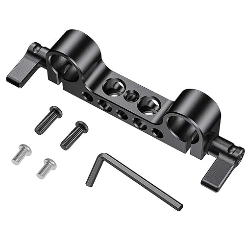 SmallRig Super Lightweight 15mm Railblock, 15mm Rod Clamp with 1/4"-20 Thread for Sony for Canon and Other DSLR Camera Rig Shoulder Support Rail