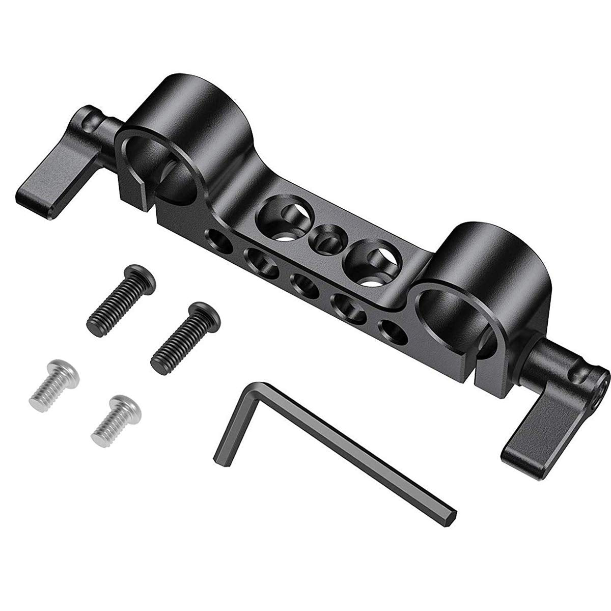 SmallRig Super Lightweight 15mm Railblock, 15mm Rod Clamp with 1/4"-20 Thread for Sony for Canon and Other DSLR Camera Rig Shoulder Support Rail
