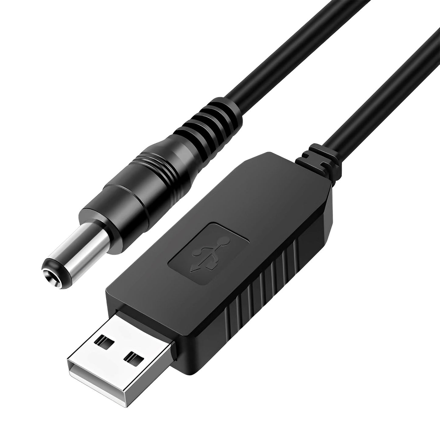 YiKaiEn 5V USB to 12V DC Charging Cable,Universal Power Cord for Toys,Watches,Fan,Speaker,Headset,Monitor,Table Lamp,Phones,LED Light Strip Router,DC