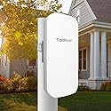 Outdoor WiFi Extender?WiFi Booster | AI Watchdog | Repeater&AP Mode?IP65 Weatherproof | Up to 1200Mbps Dual Band WiFi Repeater | Covers Up to Least