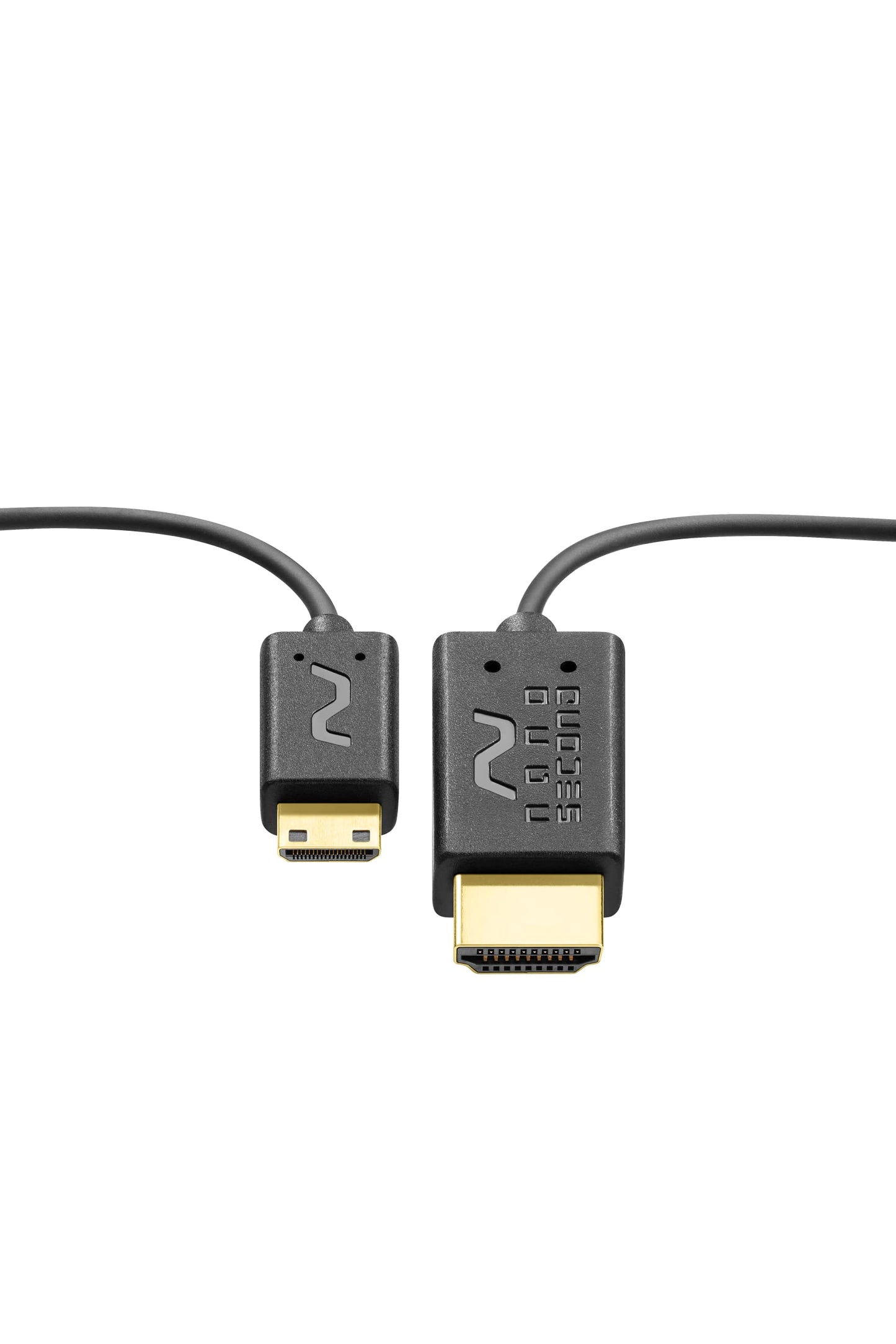Nanosecond Super Extreme Thin High Speed Mini HDMI Cable (2.6 ft / 0.8 m) - World's thinnest and Most Flexible Mini HDMI Cable