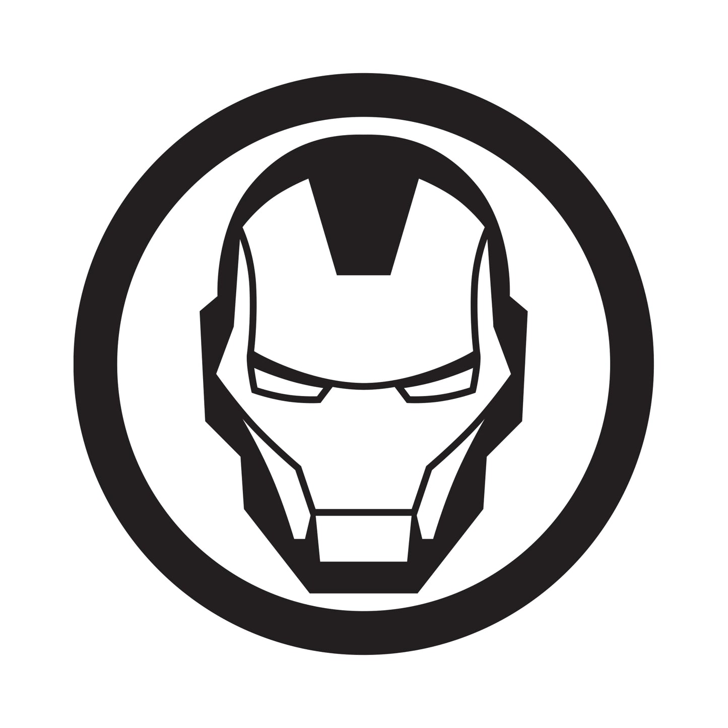 Keyscaper Marvel Avengers Iron Man Sigil Black Magnetic Credit Card Wallet